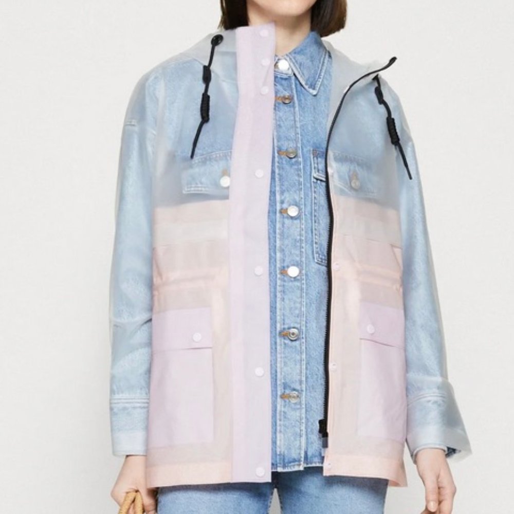 Hunter Play Transparent Waterproof Parka Jacket